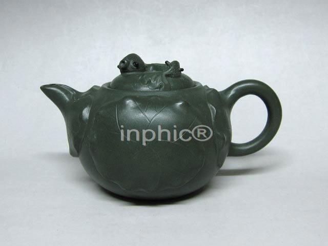 INPHIC-紫玉金砂 特 紫砂手工高仿國家級工藝師-荷葉魚趣壺