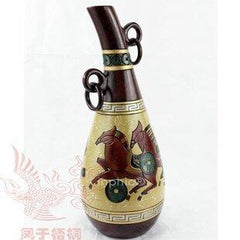 INPHIC-發財瓶馬上生財原創手工陶器陶瓷工藝品擺飾127-03