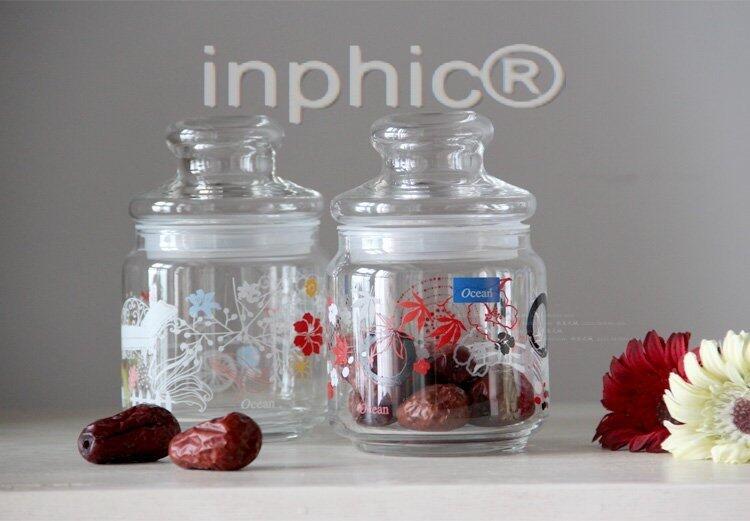 INPHIC-儲物瓶罐花園玻璃密封罐500ml