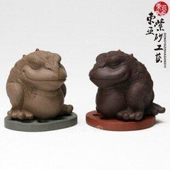 INPHIC-精品紫砂茶寵茶玩 唯吾知足金蟾 四色選