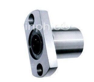 INPHIC-高精密LMH10UU雙切邊橢圓法蘭直線軸承