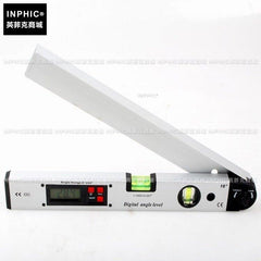 INPHIC-分析測量 225度 鋁合金數顯角度尺 數顯量角器 水平尺 木工角尺 測量儀測試儀實驗儀器