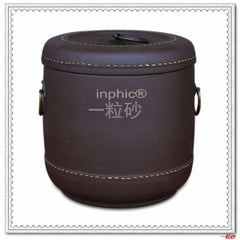 INPHIC-正宗宜興紫砂茶葉罐七餅大款 普洱罐 手工精品大罐 醒茶罐密封罐