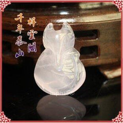 INPHIC-開光粉晶狐貍吊墜招桃花旺桃花增加異性緣