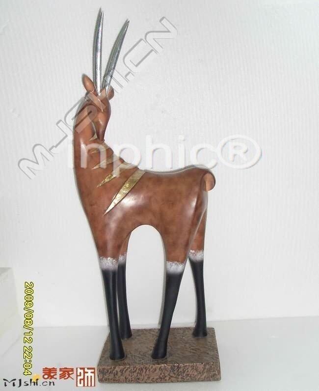 INPHIC-歐式客廳裝飾擺飾傢俱飾品動物裝飾對鹿