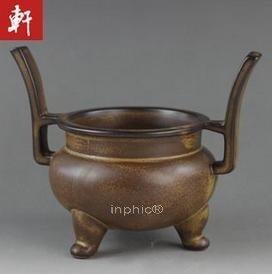 INPHIC-新款 雙耳小香爐 宗教 陶瓷工藝品 佛堂單品 純手工制作 香薰爐