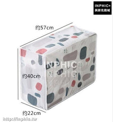 INPHIC-防潮防塵被褥棉被絮打包袋布棉被袋裝被子收納袋行李袋搬家袋特大-大款彩雲