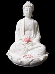 INPHIC-7吋釋迦牟尼佛 如來 西方三聖陶瓷佛像 裝飾品 家居擺設 阿彌陀佛