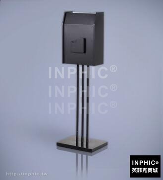 INPHIC-辦公室座地意見箱 大堂立式黑色信報箱 舉報箱投訴箱 賣場/商店-黑色
