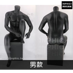 INPHIC-體育服裝店模特展示架道具櫥窗陳列運動男女模型全身假肌肉-男款