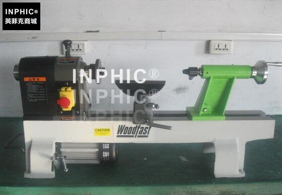 INPHIC-迷你木工車床 帶分度盤 皮帶罩翻轉設計 精密車床