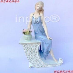 INPHIC-歐式瓷人擺飾 家居裝飾品擺設 客廳擺設  婚房擺飾