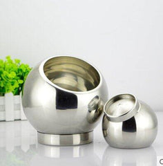 INPHIC-304不鏽鋼球形調味罐 自助餐佐料罐醬油罐 酒店家用調味罐 小款