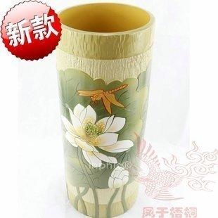 INPHIC-大款圓柱荷韻A原創手工陶器陶瓷工藝品擺飾