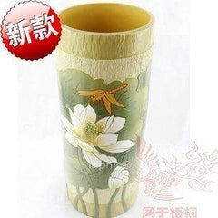 INPHIC-大款圓柱荷韻A原創手工陶器陶瓷工藝品擺飾