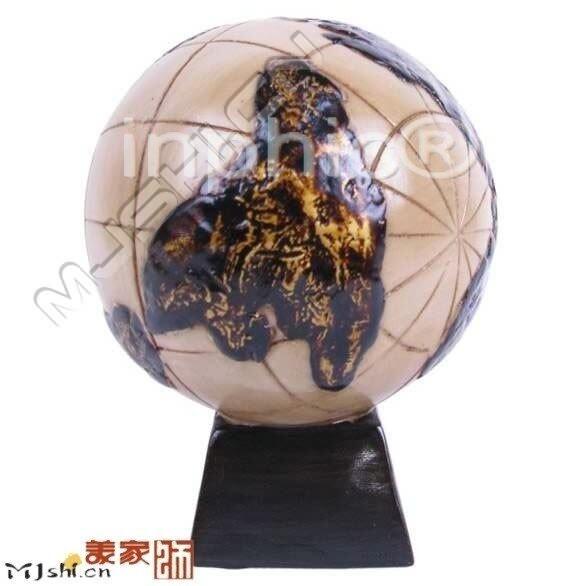 INPHIC-歐式客廳裝飾擺飾傢俱飾品泰國家居地球儀