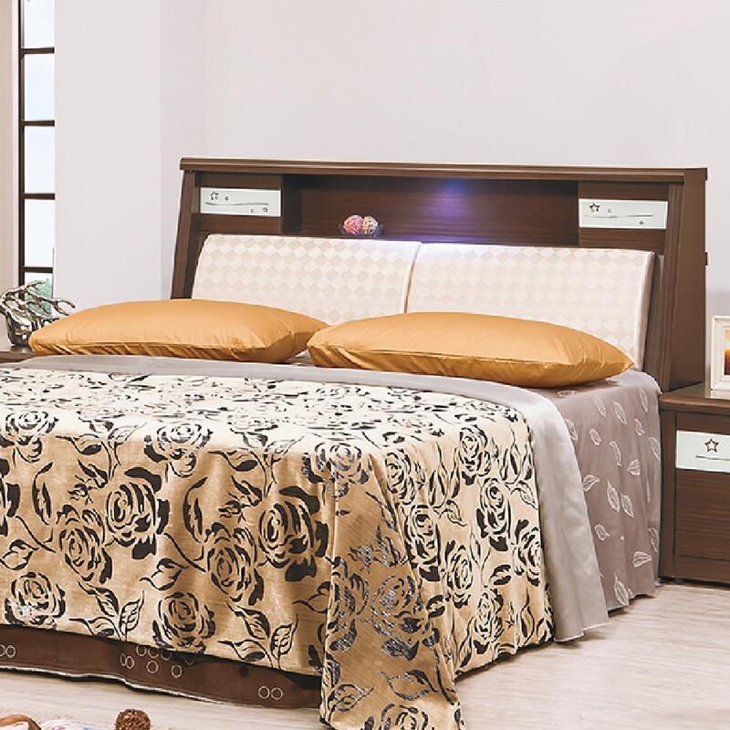 INPHIC-Uranus 天王星胡桃5尺床頭 (不含床墊、床底)