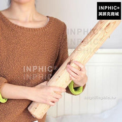 INPHIC-抱枕靠枕圓木棒棍子仿真實木靠墊