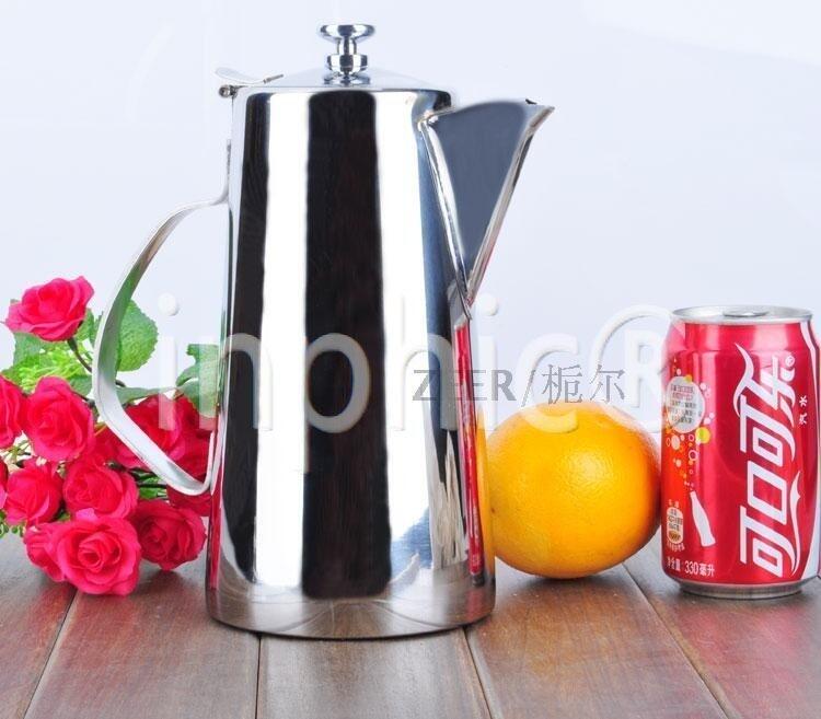 INPHIC-茶具 短嘴不鏽鋼涼水壺2L冷水壺 壺耐高溫水壺 冷水瓶 水瓶 涼水杯