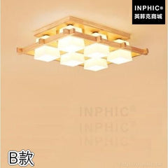 INPHIC-客廳燈具簡約書房現代日臥室榻榻米實木吸頂燈餐廳-B款