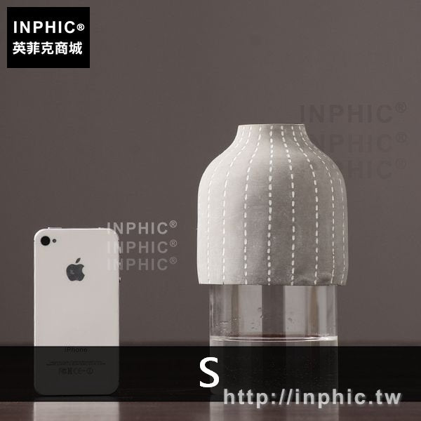 INPHIC-客廳花器水泥花瓶插花玻璃北歐擺件餐桌裝飾品家居-S