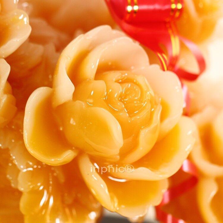 INPHIC-瑞臨門 開光樹脂一攬富貴擺件牡丹富貴招財開業婚慶節慶用品F