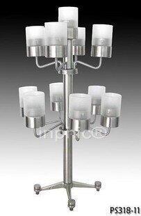 INPHIC-不鏽鋼燭臺11頭不鏽鋼燭臺柔情燭影