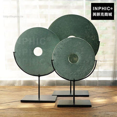 INPHIC-別墅中式玉佩玉璧客廳擺件平安扣