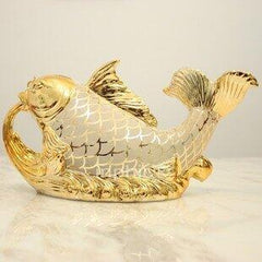 INPHIC-開業招財鯉魚擺飾陶瓷工藝品擺設品家居裝飾品時尚現代創意家飾