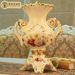 INPHIC-新品歐式復古奢華陶瓷花瓶家居裝飾品插花擺飾