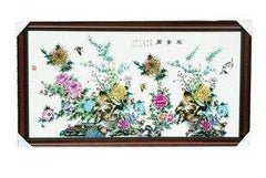 INPHIC-ZF-I001 景德鎮 陶瓷 平安圖 瓷板畫 壁畫 壁飾 有框 工藝品