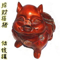INPHIC-大師開光招財福豬存錢罐 樹脂工藝品家居擺件創意裝飾品