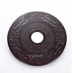 INPHIC-玉璧鐵壺墊壺承壺托壺座煮水茶壺手工雕刻精美