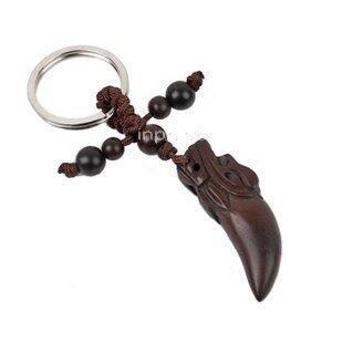INPHIC-宗教 雷擊棗木龍頭鑰匙扣 招財 避邪保平安 掛件飾品