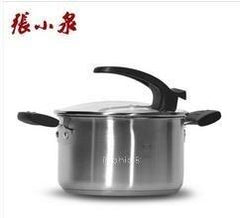 INPHIC-20CM不鏽鋼直形複底湯鍋煲湯