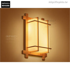 INPHIC-LED壁燈客廳臥室床頭實木日式北歐陽臺