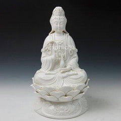 INPHIC-佛像 供奉 觀音 18吋全蓮觀音 宗教佛像 觀音菩薩