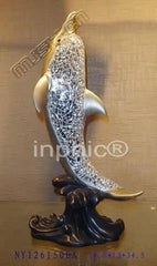 INPHIC-歐式客廳裝飾擺飾傢俱飾品泰國家居嬉戲海豚