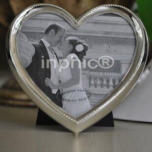 INPHIC-創意合金心形照片相框  婚禮