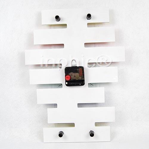 INPHIC-創意家居 彩色橫條掛鐘 時尚掛鐘 無框畫掛鐘 藝術掛鐘