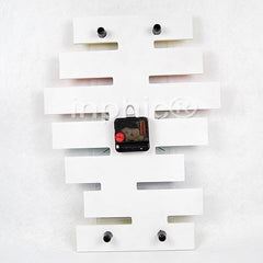 INPHIC-創意家居 彩色橫條掛鐘 時尚掛鐘 無框畫掛鐘 藝術掛鐘