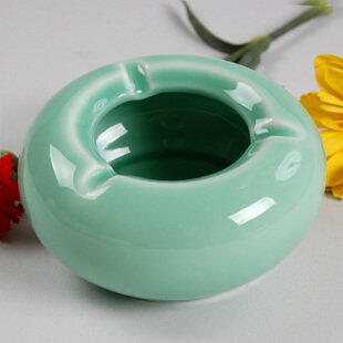 INPHIC-青瓷 煙灰菸灰缸 梅子青古典煙灰菸灰缸