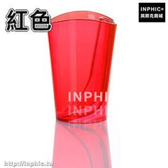 INPHIC-創意洗漱套裝情侶漱口杯牙刷架旅行牙刷杯塑膠刷牙杯水杯子牙具座-兩入-紅色