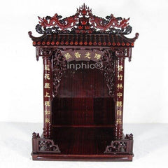 INPHIC-17吋佛龕 佛光普照佛堂 財神堂 觀音堂 吊櫃 神樓 有抽屜 佛具