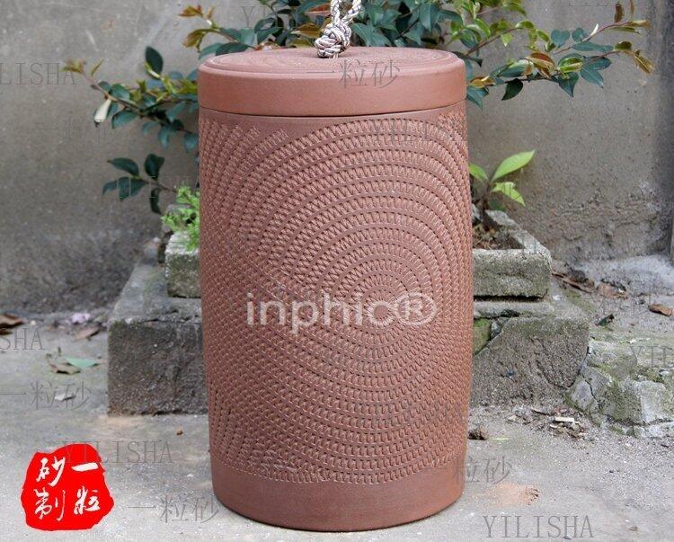 INPHIC-紫砂普洱罐 茶葉罐 儲茶缸 醒茶罐  一粒砂
