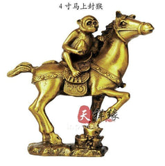 INPHIC-宗教 開光銅馬上封侯工藝品擺件純銅馬上猴馬上候辦公室催官旺事業