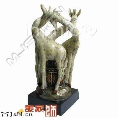 INPHIC-歐式客廳裝飾擺飾歐式田園風格泰國風情裝飾群鹿