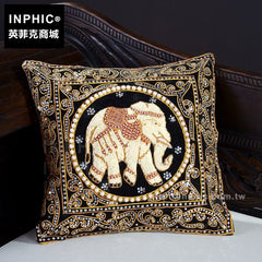 INPHIC-家居泰國抱枕靠墊靠枕布沙發裝飾布藝刺繡東南亞
