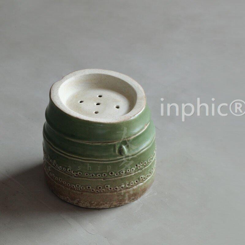 INPHIC-竹語 陶製 建水 水洗 茶洗 竹根造型 茶道零配 1
