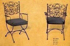 INPHIC-田園風格鐵藝桌子、鐵藝椅子、鐵藝休閒椅